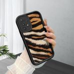HONTINGA Samsung Galaxy A52S 5g ile Uyumlu Kılıfı Düşüme Önleyici Basitlik Anti Düşme Kamera Korumali Inek Siyah Desen Yumuşak Silikon Telefon Kılıfı Kadın ve Erkek Için Uygundur K2-0015 - Renkli