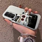 HONTINGA Samsung Galaxy A54 ile Uyumlu Kılıfı Silikon Kenar Sert Arka Düşüme Önleyici Basitlik Anti Düşme Kamera Korumali Bmw Desen Telefon Kılıfı Kadın ve Erkek Için Uygundur K1-0717 - Renkli