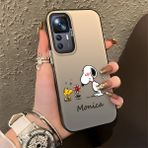 HONTINGA Xiaomi Mi 12T ile Uyumlu Kılıfı Silikon Kenar Sert Arka Düşüme Önleyici Basitlik Anti Düşme Kamera Korumali Monica Desen Telefon Kılıfı Kadın ve Erkek Için Uygundur K1-0574 - 001-Renkli