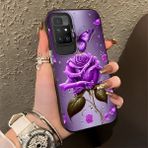HONTINGA Xiaomi Redmi 10 ile Uyumlu Kılıfı Silikon Kenar Sert Arka Düşüme Önleyici Basitlik Anti Düşme Kamera Korumali Manzara Desen Telefon Kılıfı Kadın ve Erkek Için Uygundur K1-0581 - 001-Renkli