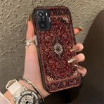 HONTINGA Xiaomi Redmi Note 10S ile Uyumlu Kılıfı Silikon Kenar Sert Arka Düşüme Önleyici Basitlik Anti Düşme Kamera Korumali Retro Desen Telefon Kılıfı Kadın ve Erkek Için Uygundur K1-0616 - 001-Renkli