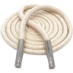 Hoodie Sweatpants Drawstring Replacement Detachable End Cap Braided Sewing Accessories(D)