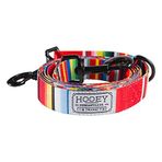 Hooey Nomad Köpek Tasması, Dayanıklı Polyester Dokuma Tasma Western Esinlenmeli Baskılar, Serape Tijuana, 6'