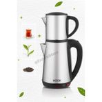 Hook Inox Paslanmaz Çelik Çay Makinesi Su Isıtıcı Çaycı Elektrikli ÇAYDANLIK-ERDEMSTORE509