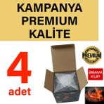 Hookah Jo Moyner 4 kg Hindistan Cevizi Kabuğundan Nargile Kömürü 256 Adet A+++ Kalite 26 mm Küp