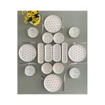 Hooly Home Love 4 Kişilik 16 Parça Red Heart Model Kahvaltı Takımı Kırmızı