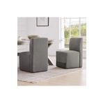 hoom concept NORDE BERJER SANDALYE İKİLİ SET ANTRASİT