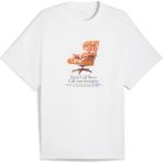 Hooptopıa Hooptopıan Health Erkek Tişört - S - Puma White