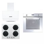 Hoover 23-4 3051W - HVW6MW - HDG6C2GWTK Beyaz 3'lü Ankastre Set