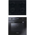 Hoover 3051 - HVWM6MB Siyah 2'li Ankastre Set