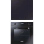 Hoover 3051B - HH64CCB Siyah 2'li Ankastre Set