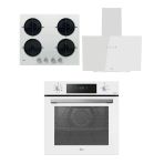 Hoover Ankastre Set Beyaz Renk Ho3158 + Hvw6mw + Hdg6c1gwtk / 8 Fonksiyonlu