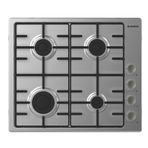 Hoover H-HOB 300 GAS HHW6LMX Gri Ankastre Ocak