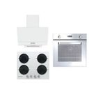 Hoover HDM656WTK + HGVL6040W + HO446A / 6WXP Beyaz Ankastre Set