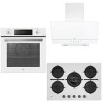 Hoover HO3158W - HVG74C3W - HDG9C2GWTK XL Beyaz 3'lü Ankastre Set
