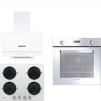 Hoover HOT3051WI/E - HVW6MW - HDG6C2GWTK Beyaz 3'lü Ankastre Set