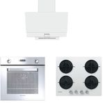 Hoover HOT3051WI/E - HVW6MW - HDM656WTK/1 Beyaz 3'lü Ankastre Set