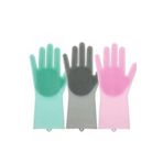 Hop Yanımda Magic Gloves Sihirli Bulaşık Eldiveni Mutfak Banyo Temizleme Fırçası Oto Ev Iş Pratik