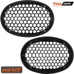 Hoparlör Çerçeve Kapak Oval 6x9" 2 Adet Poke PK-4994