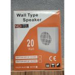 Hoparlör Noter No-Tel 5st - 102-Beyaz - 80hm - duvar tipi