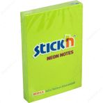 Hopax 21163 Neon Yeşil 100 Yaprak 76x51 mm Yapışkanlı Not Kağıdı