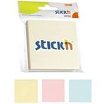 Hopax 3 Blok 150 YP 76x76 3 Pastel Renk Stıckn Yapışkanlı Not Kağıdı