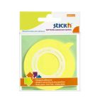 Hopax Stickn 21544 Yapışkanlı Not Kağıdı Balon Şekilli 50 Yaprak 70X70 Mm Sarı
