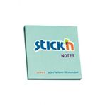 Hopax Stıckn Yapışkanlı Not Kağıdı 100 Yaprak 76x76 Mm Pastel Mavi