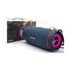 Hopestar H45 Party Koyu Mavi Su Geçirmez Led Işık Subwoofer Bluetooth Hoparlör