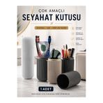 HopeWay Home 1 Adet Seyahat Kutusu Gözlük Kutusu, Diş Fırça Kutusu, Makyaj Kutusu Pratik Kutu