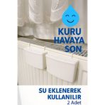 HopeWay Home 2 ADET - Petek Arkası Suluğu- Kalorifer Suluk Nemlendirici | Dökülme Karşıtı Güvenli Tasarım