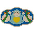 Hopiers Ahşap Denge Tahtası - 1+ Yaş - Montessori Eğitici Ve Öğretici Çocuk Denge Oyunu - Güvenli - Eğlenceli