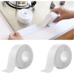 Hopinip 2 Li Su Sızdırmaz Banyo Mutfak Lavabo Küvet Izolasyon Şerit Bant Pratik Ürün ( Lisinya )