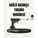 Hopinip 48V Şarjlı Basınçlı Yıkama Makinesi Kablosuz Su Tabancası ( Lisinya )