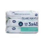 Hops Aloe Vera Islak Mendil 3x40 Adet