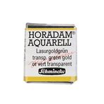 Horadam Artists Watercolours Transparent Green Gold Half Pan (Series 3) (537)