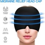 Horasan Ticaret Migren Soğuk-Sıcak Kompres Maske | Baş Ağrısı ve Stres Gidermeye Yardımcı Jel Maske