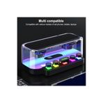 Horasan Ticaret Rgb Aydınlatmalı Su Geçirmez Ipx5 Bluetooth Hoparlör - Tip C Mekanik Tuşlar Siyah