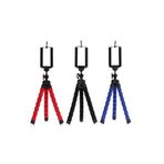 Horasan Ticaret Tripod Telefon Tutucu Profesyonel Fotoğraf Ve Video Çekimi Kamera Tripot 180°Döner Youtuber Tripodu Siyah