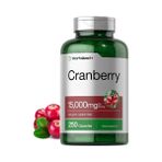 Horbaach Cranberry 15,000 Mg 250 Capsules + Vitamin C - Aromasız
