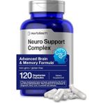Horbaach Horbäach Brain Neuro Choline Memory With Phosphatidylserine Dmae Bacopa Lions Mane 120 Caps