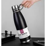 Horecamark Siyah 1100 ml Paslanmaz Vakumlu Termos