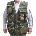 Horizon Av 26-0076 LongBass Yeşil Kamuflaj Av Yeleği