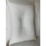 Horlama Önleyici Yastık -Otel Tipi-Boyun Destekli-Düz- Elyaf Dolgulu -Terletmez - 50X70CM - 50 × 70 cm - Beyaz