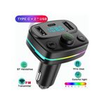 Hornet Çakmaklık Rgb Işıklı Radyo Mp3 Dönüştürücü Transmitter Bluetooth-micro Sd Kart-sarj Özellikli