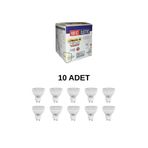 Horoz 001-064-0010 Led Ampul 10W 4200K GU10 Duy - 10’lu Paket