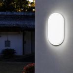 Horoz Aydos 15W Oval Beyaz Led Nem Su Geçirmez Banyo Bahçe Balkon Tavan Duvar Aplik Lamba Günışığı