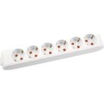 Horoz Deco 6'lı Topraklı Grup Priz Klemensli 325069