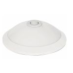 Horoz E-27X2 Beyaz Duylu Sensörlü Tavan Glop Ip20 220 Volt (360 Derece Plastik Kasa 2 Adet Ampul Takılır)