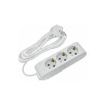 Horoz Electric Horoz Aydınlatma Grup Priz 3 Lü Topraklı 5m Kablolu Deco Priz - Beyaz